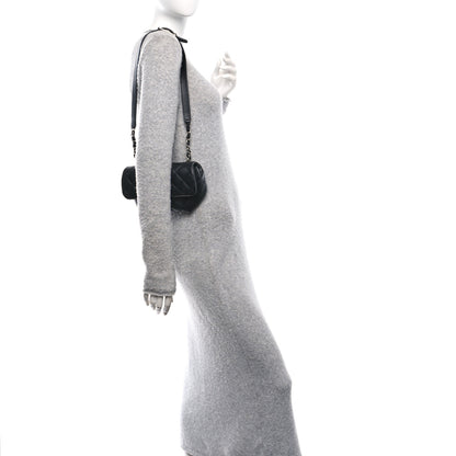 Chanel Calfskin Quilted CC Uniform Flap Belt Bag Black 2 of 12