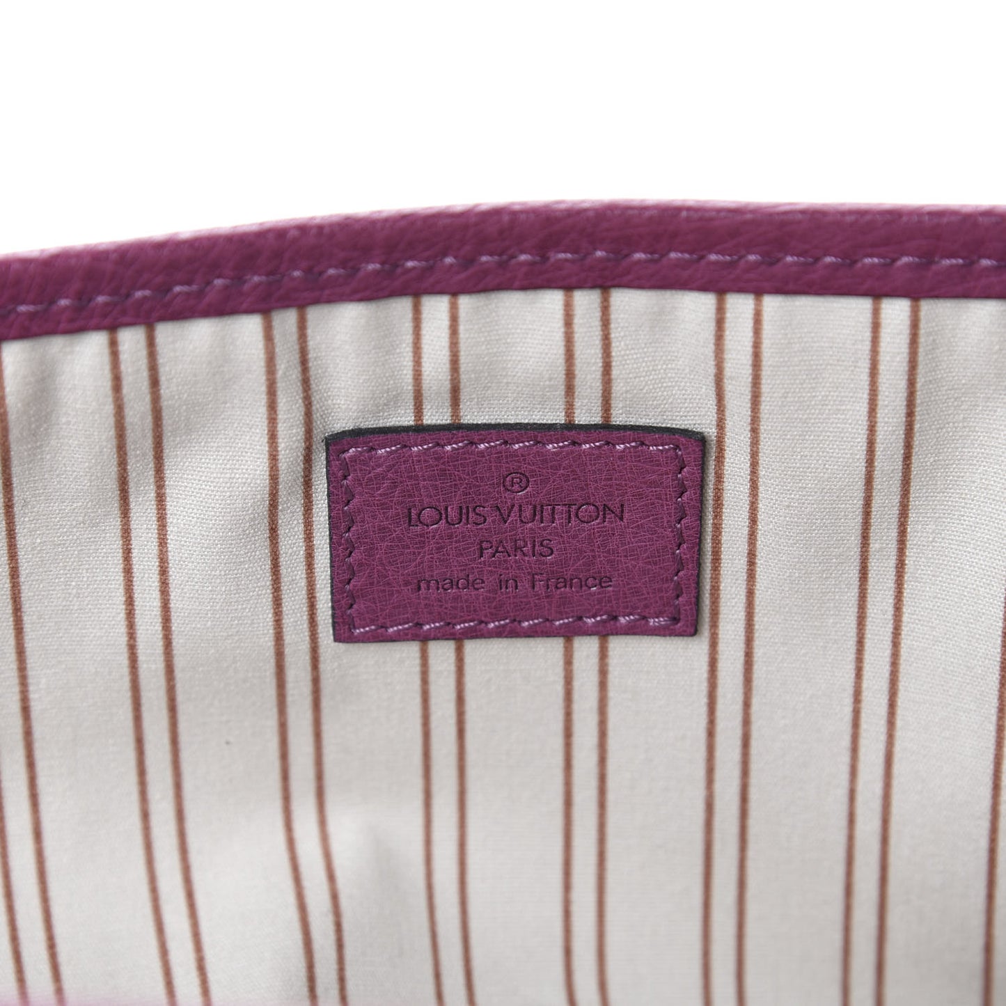Toile Ostrich Trianon Sac Express GM Lilac