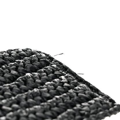 Saint Laurent Raffia Monogram Tassel Kate 99 Black 11 of 15