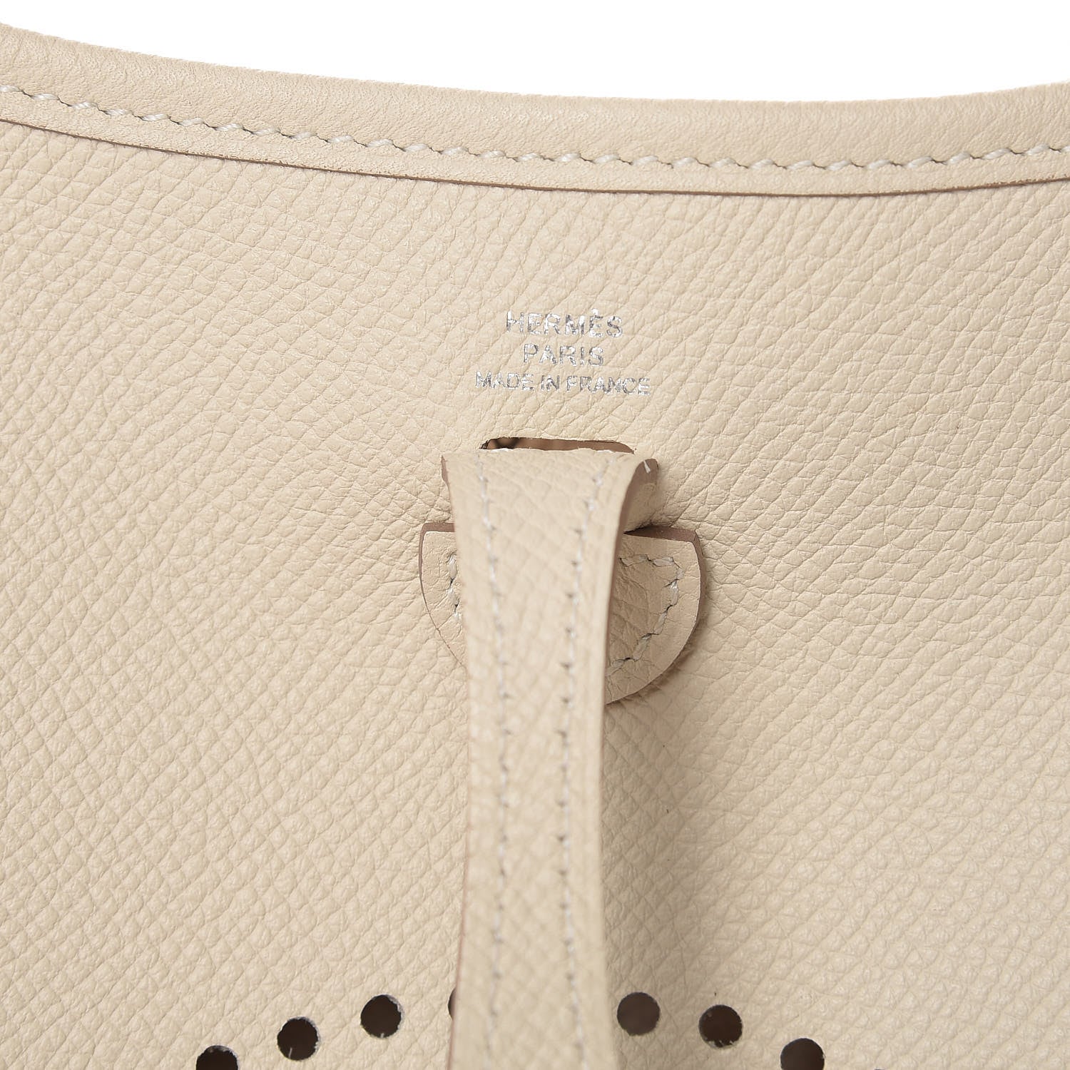 Hermes Epsom Amazone Evelyne TPM Craie Lime 6 of 9