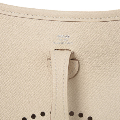 Hermes Epsom Amazone Evelyne TPM Craie Lime 6 of 9