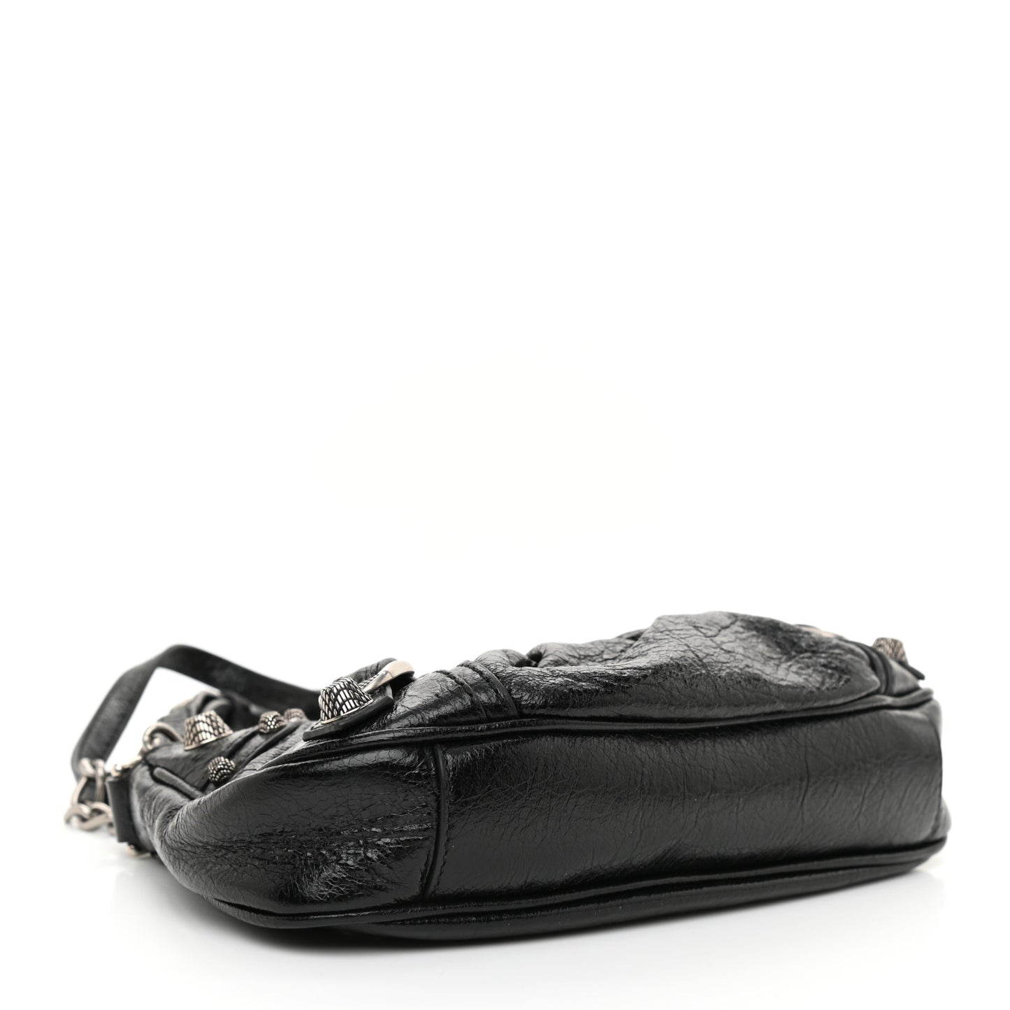 Agneau Arena Le Cagole Mini Purse With Chain Black