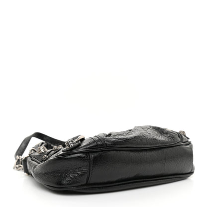 Balenciaga Agneau Arena Le Cagole Mini Purse With Chain Black 4 of 8