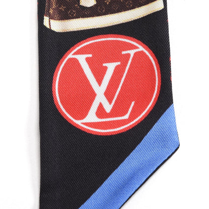 Louis Vuitton Silk Monogram Tribute To Alma BB Bandeau Black 3 of 4