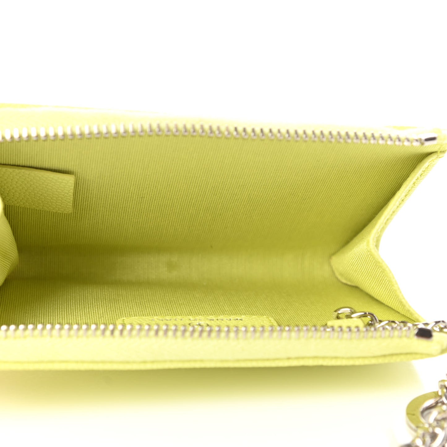 Caviar Key Holder Case Light Pink Light Green