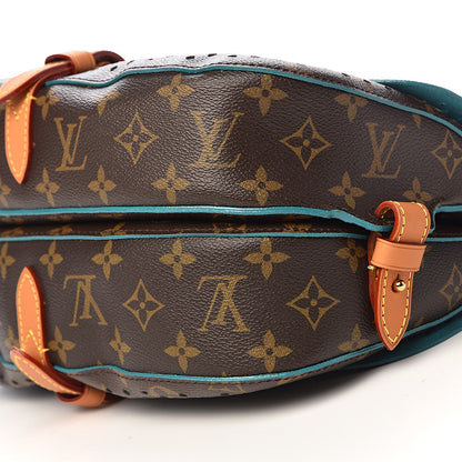 Louis Vuitton Monogram SC Flore Saumur Teal 9 of 10