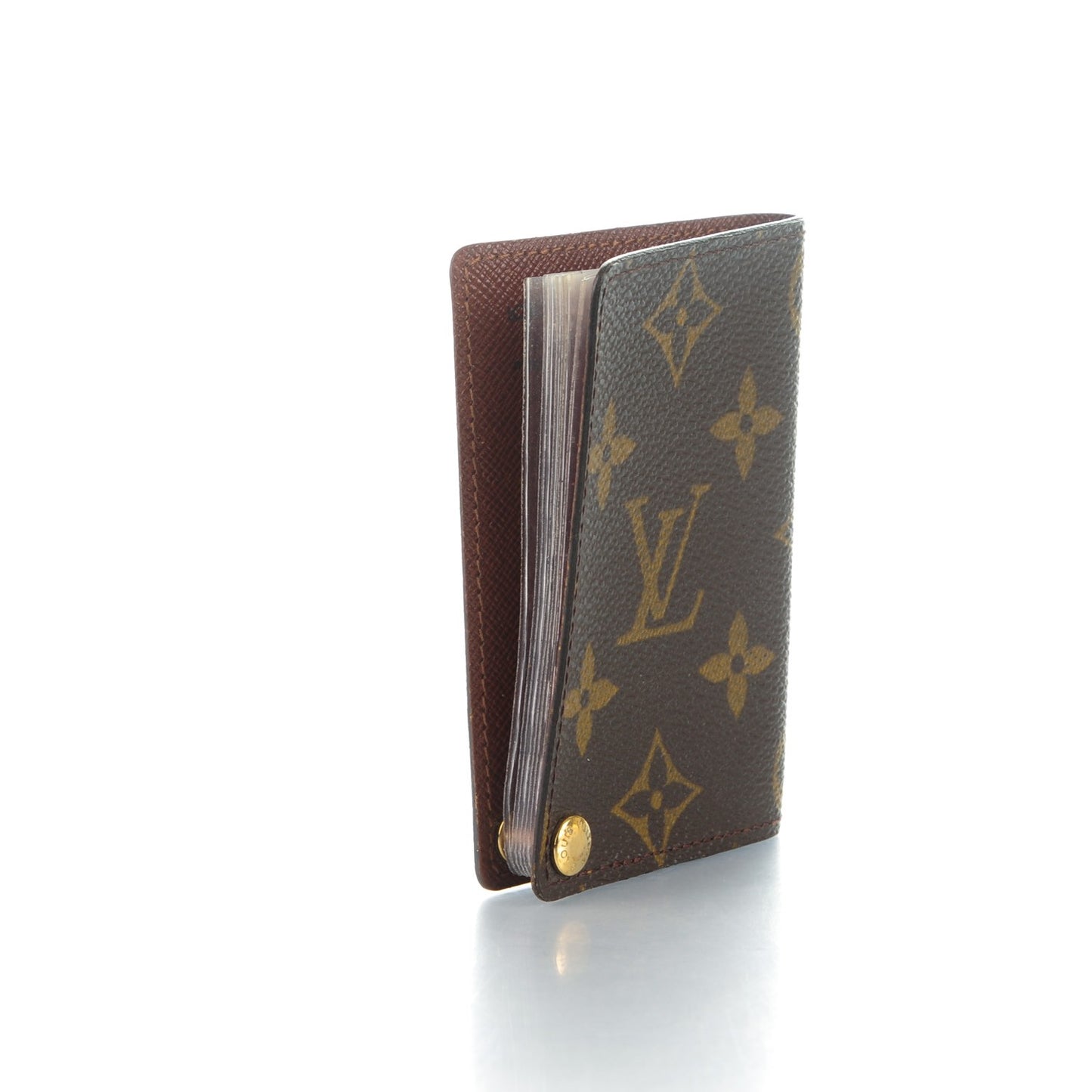 Monogram Credit Card Photo Holder