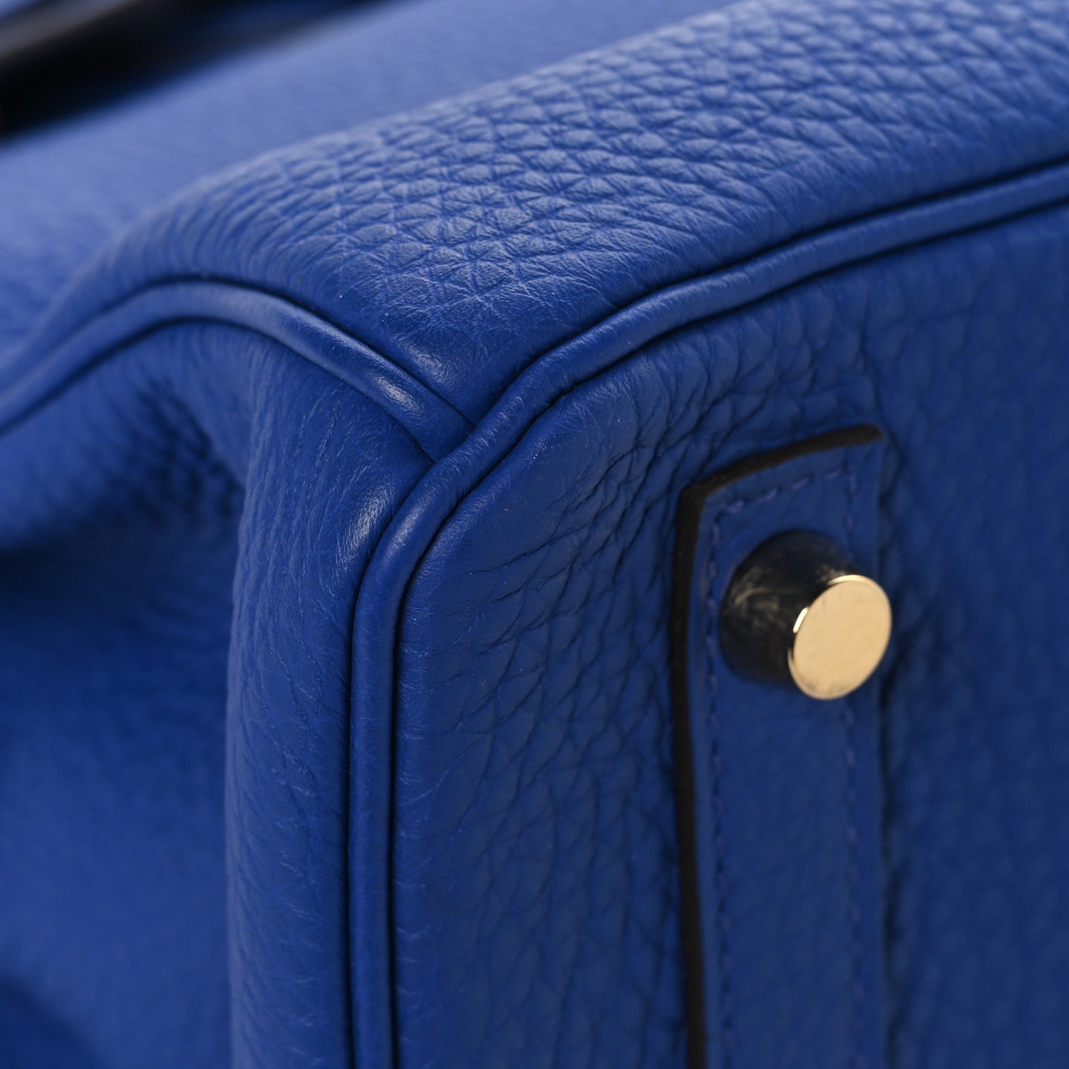 Hermes Togo Birkin 30 Bleu Electrique 9 of 12