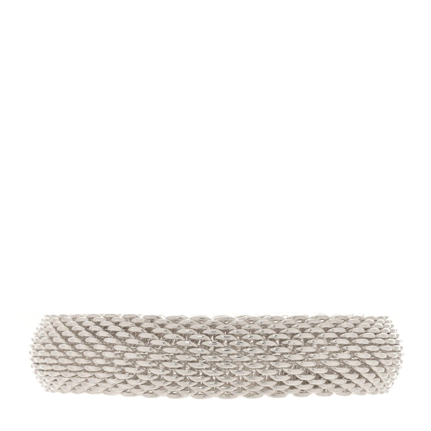 Tiffany Sterling Silver Somerset Mesh Bracelet 1 of 3