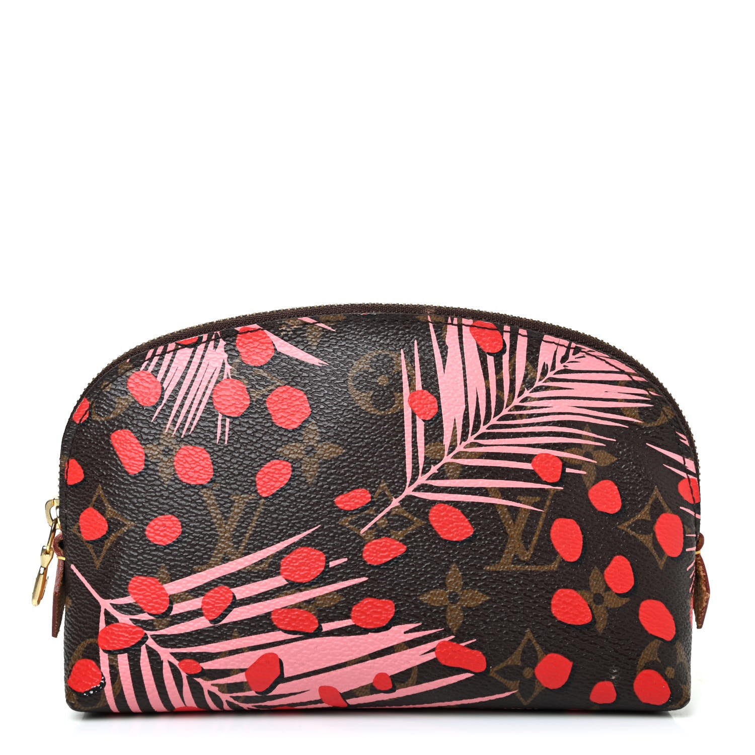 Louis Vuitton Monogram Jungle Dots Cosmetic Pouch Sugar Pink Poppy 1 of 4