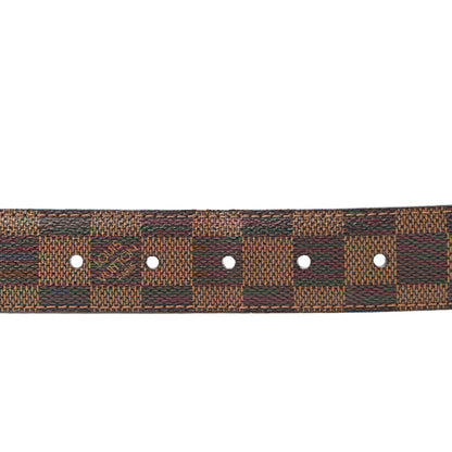 Louis Vuitton Damier Ebene Riveted Belt 85 34 3 of 7