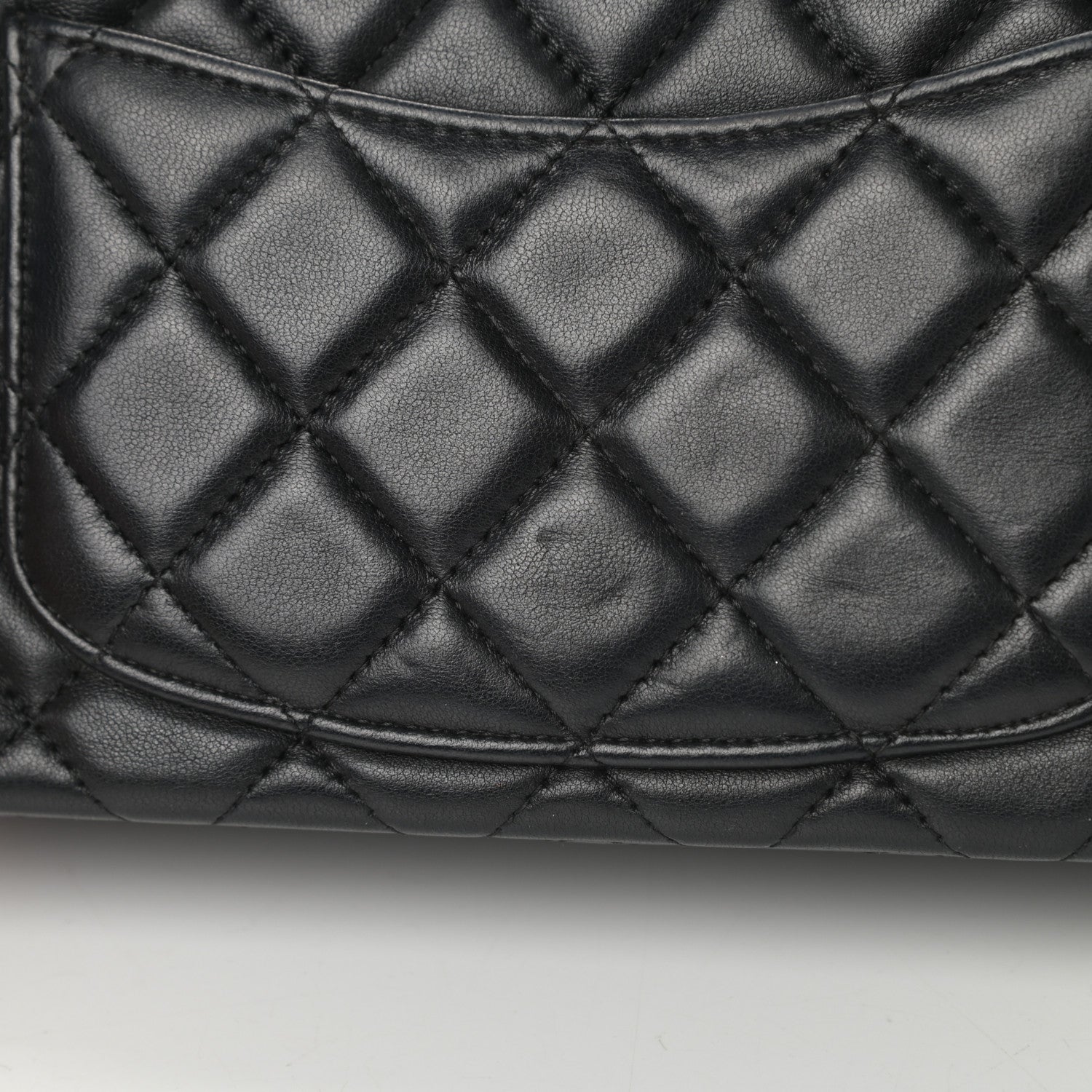 Chanel Lambskin Quilted Mini Rectangular Flap Black 11 of 11