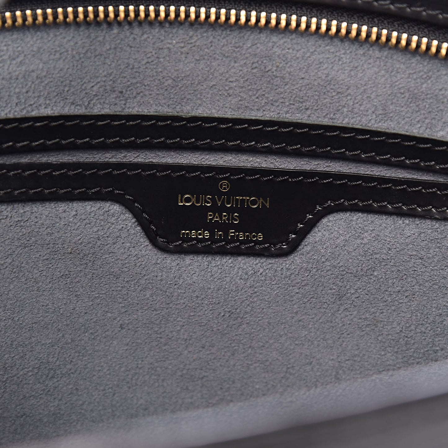 Epi Saint Jacques PM Long Straps Black