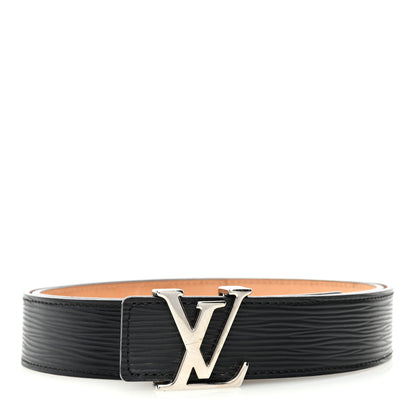Louis Vuitton Epi 30mm LV Initiales Belt 85 34 Black 1 of 6
