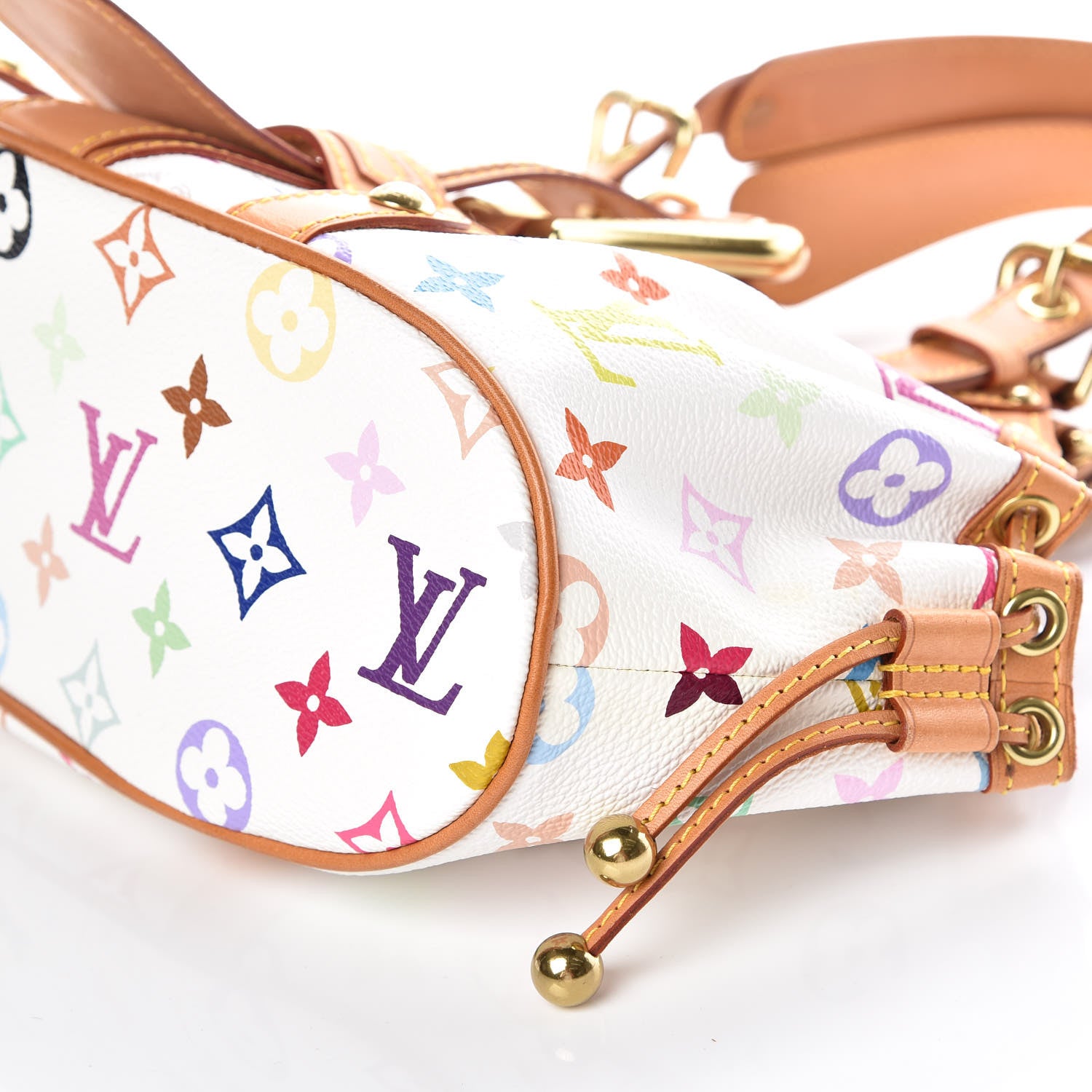 Louis Vuitton Monogram Multicolor Theda GM White 9 of 9