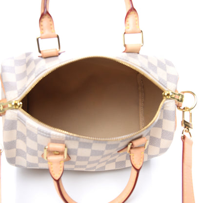 Louis Vuitton Damier Azur Speedy Bandouliere 25 5 of 12