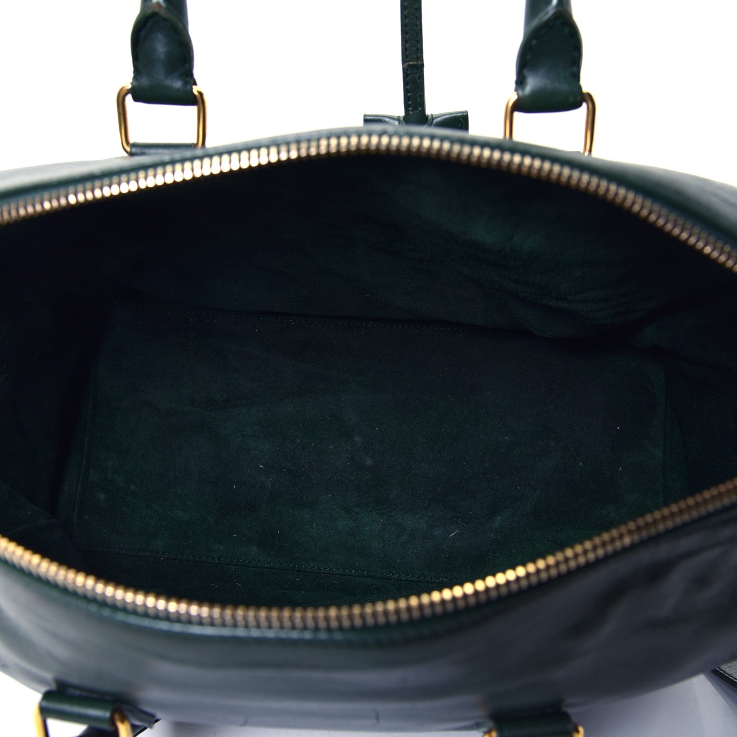 Saint Laurent Calfskin Classic Duffle 6 Green 4 of 4