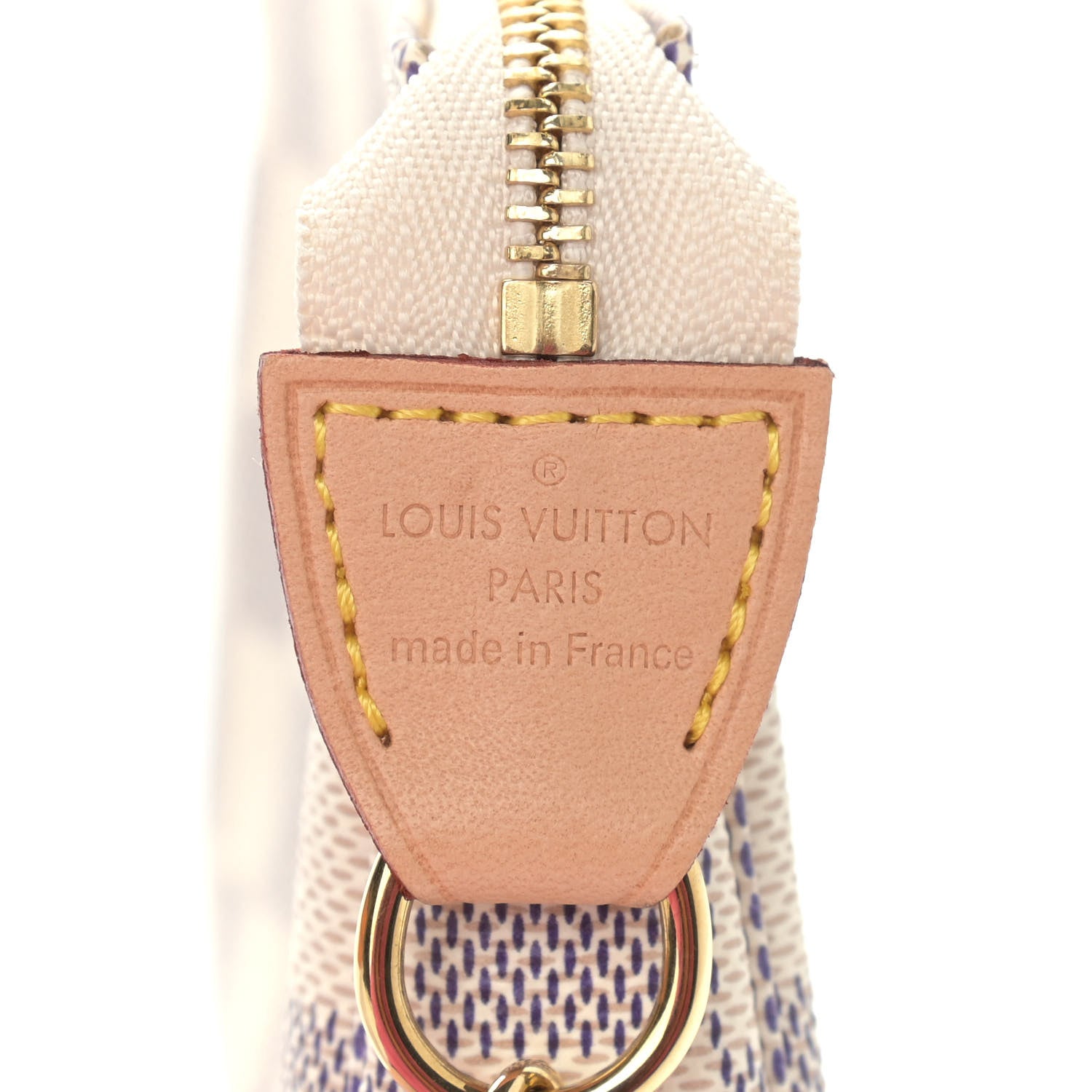 Louis Vuitton Damier Azur Mini Pochette Accessories 6 of 11