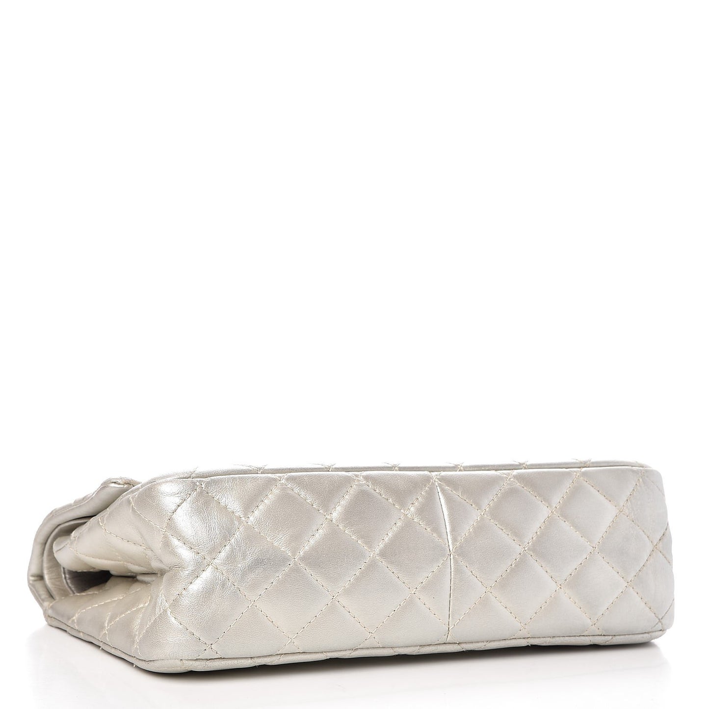 Metallic Lambskin Quilted 2.55 Reissue 226 Flap Pale Gold