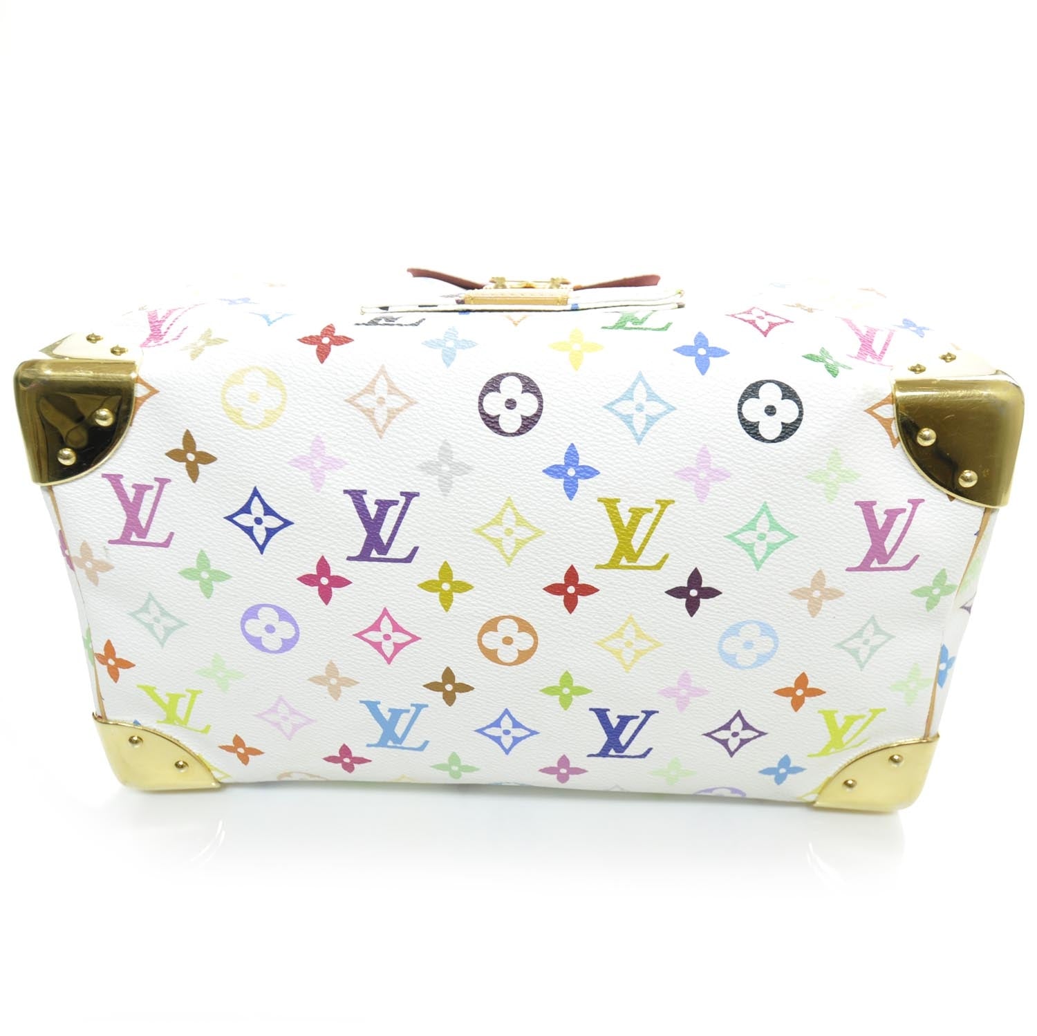 Louis Vuitton Monogram Multicolor Speedy 30 White 4 of 10