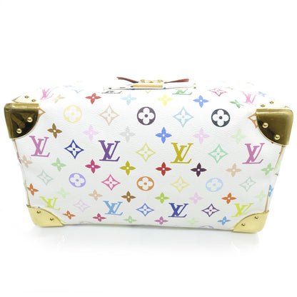 Louis Vuitton Monogram Multicolor Speedy 30 White 4 of 10