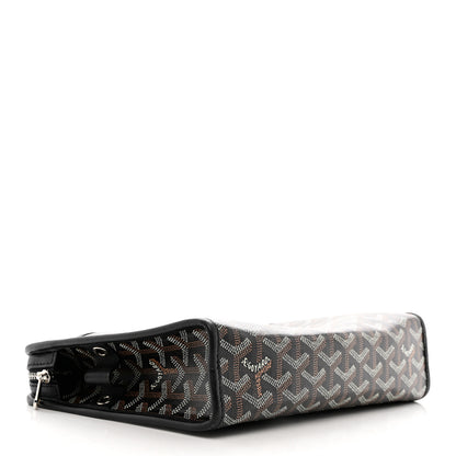 Goyard Goyardine Jouvence MM Toiletry Pouch Black 4 of 8