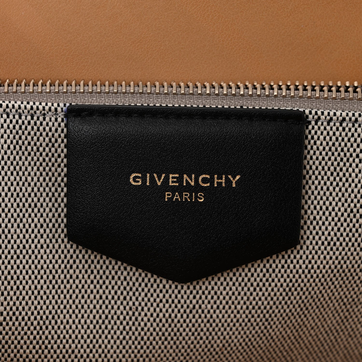Givenchy Calfskin Chain Embossed Large Bond Shopper Tote Black 6 of 10
