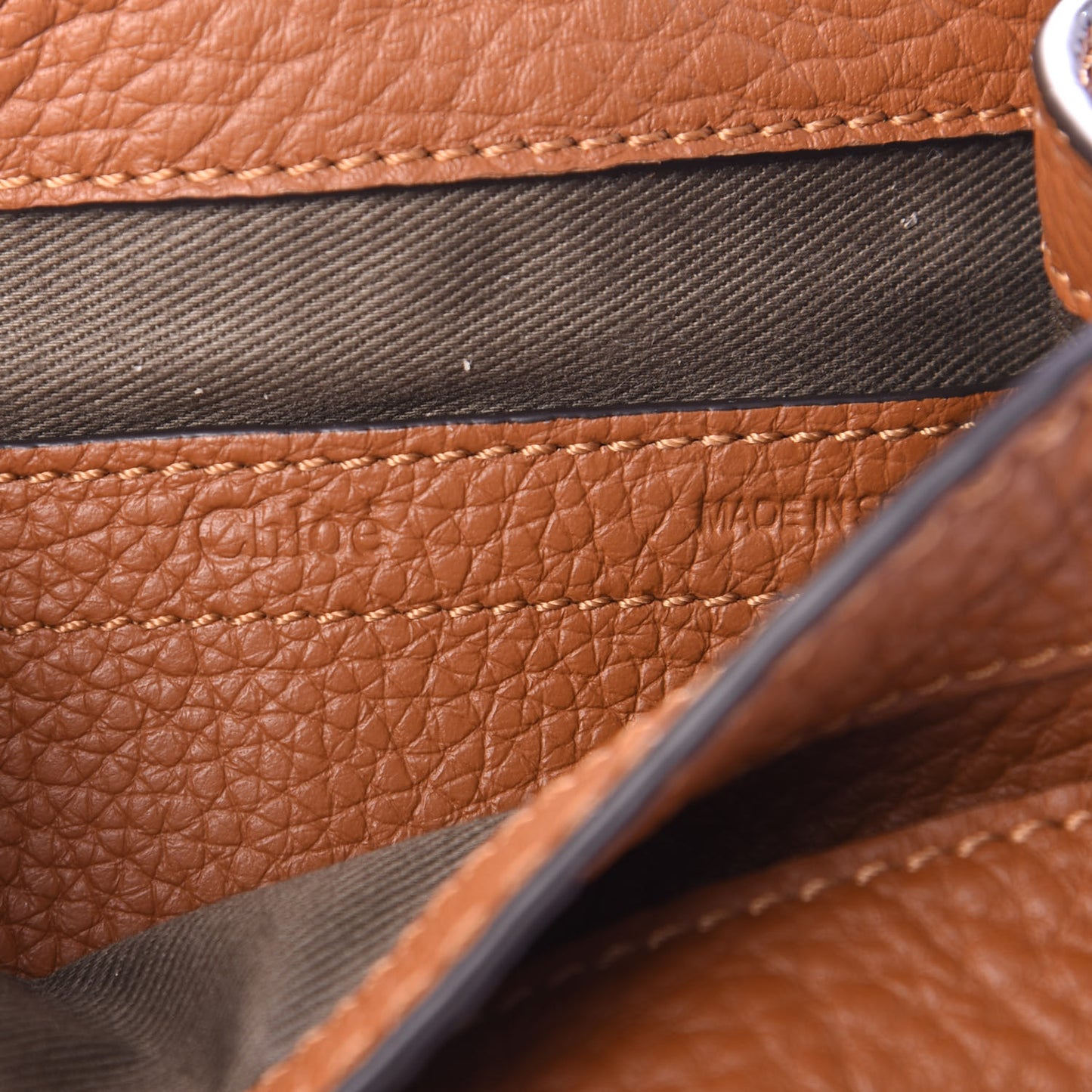 Calfskin Mini Marcie Round Crossbody Bag Tan