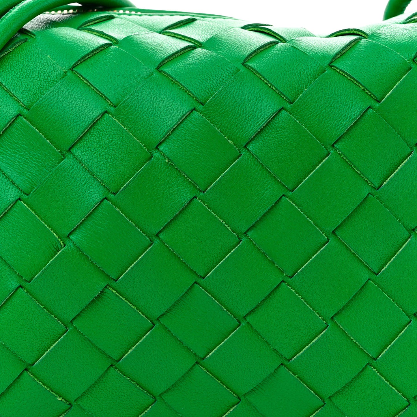 Nappa Intrecciato Mini Loop Camera Bag Parakeet
