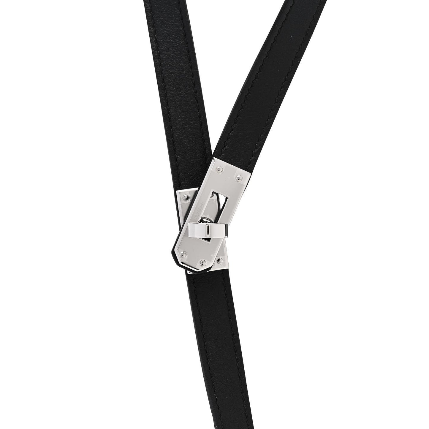 Swift Kelly Lariat Necklace Black