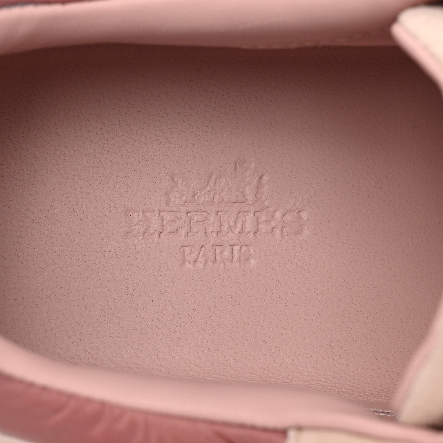 Hermes Parachute Fabric Suede Goatskin Bouncing Sneakers 37 Rose Rose Opaline 8 of 10