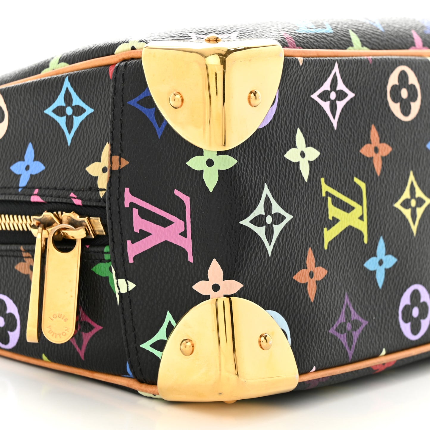 Monogram Multicolor Trouville Black