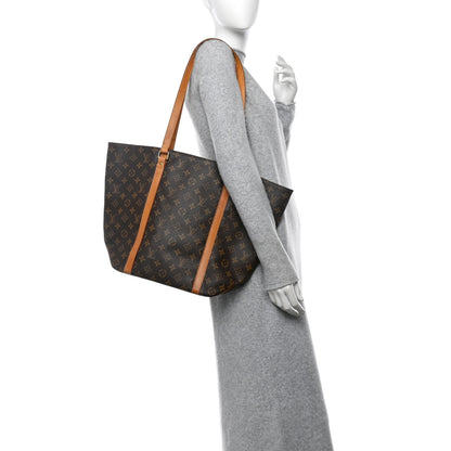 Louis Vuitton Monogram Sac Shopping Tote 2 of 11