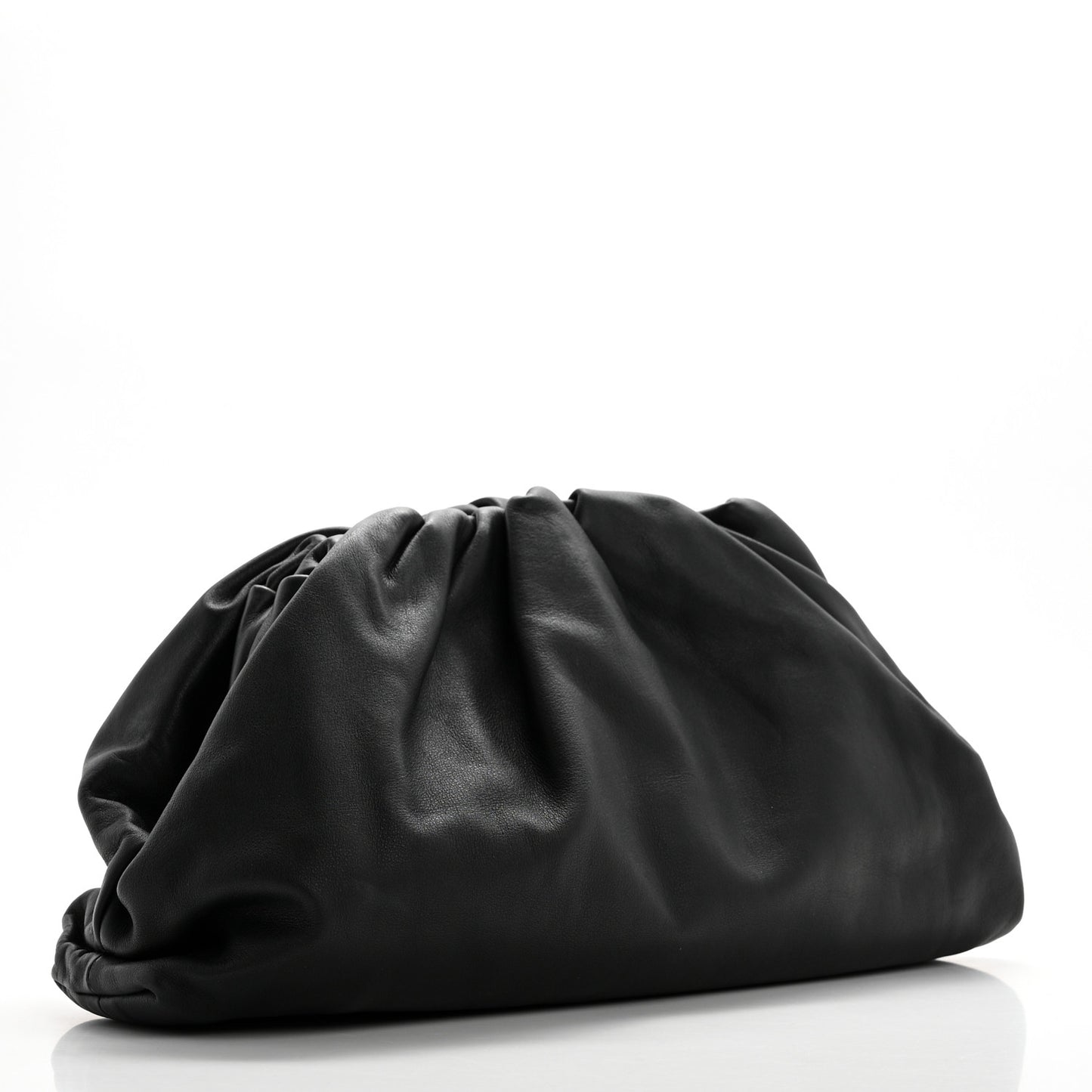 Smooth Butter Calf The Pouch Oversized Black