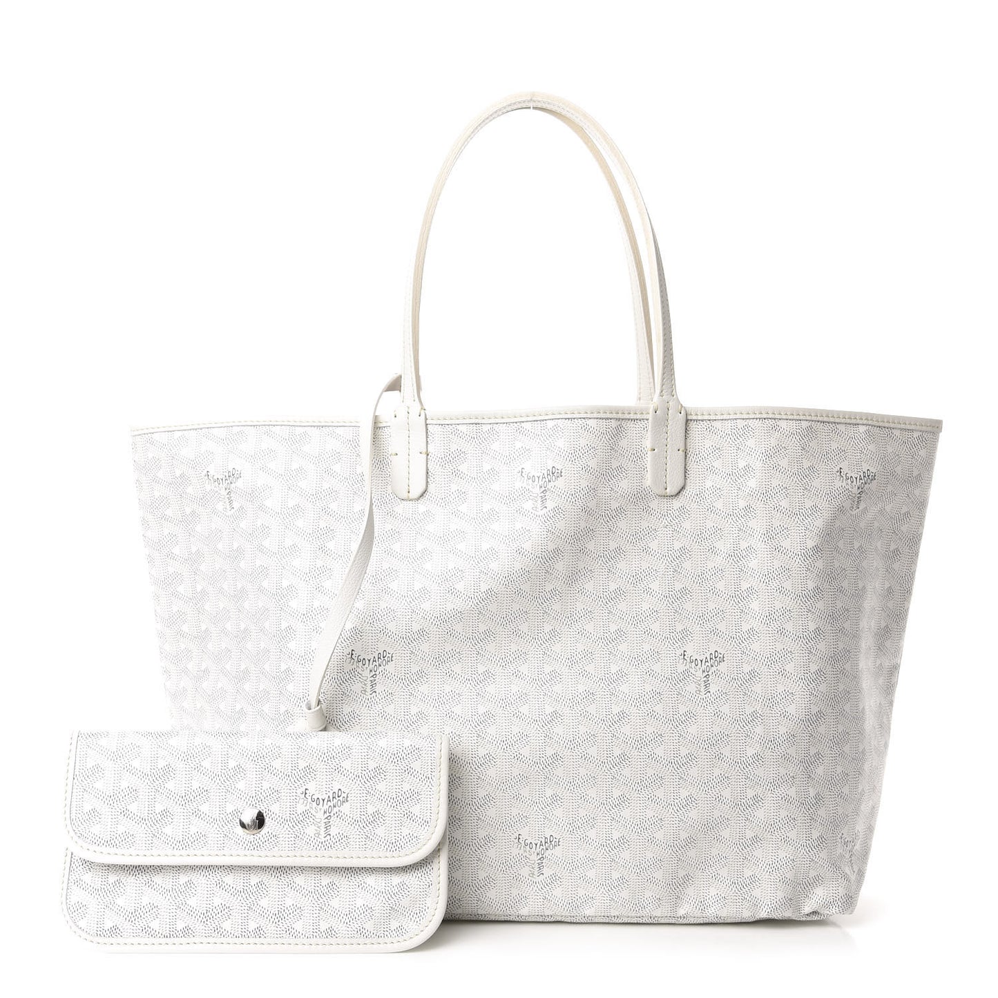 Goyardine Saint Louis PM White