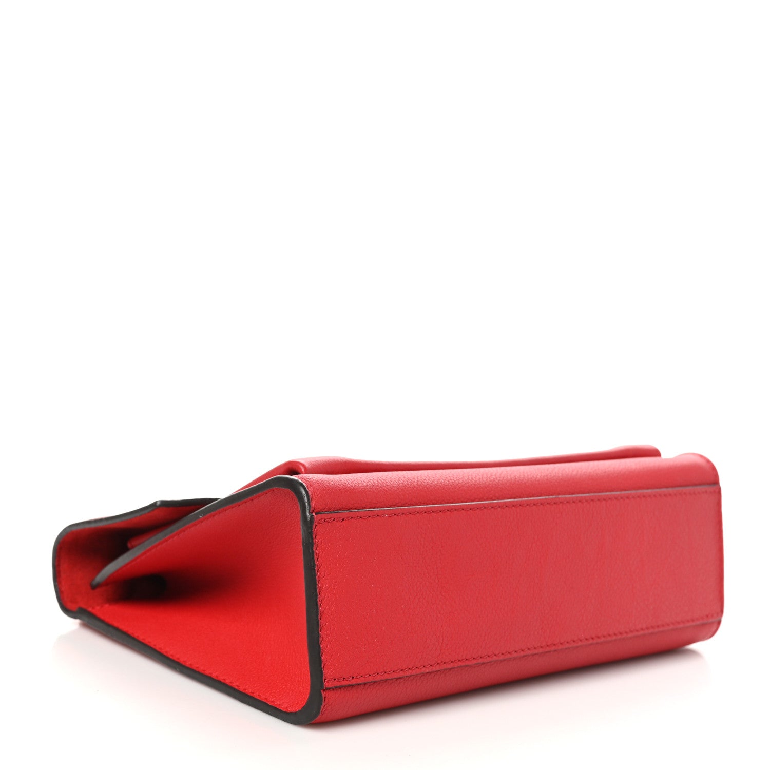 Louis Vuitton Soft Calfskin My Lockme Chain Bag BB Poppy 4 of 9