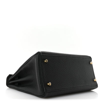 Hermes Togo Kelly Retourne 28 Black 4 of 11