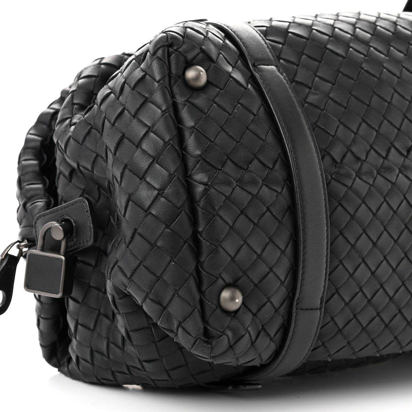 Nappa Intrecciato Montaigne Bag Black