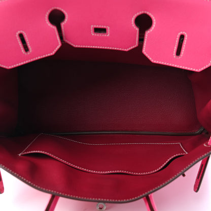 Hermes Epsom Candy Birkin 35 Rose Tyrien Rubis 5 of 13