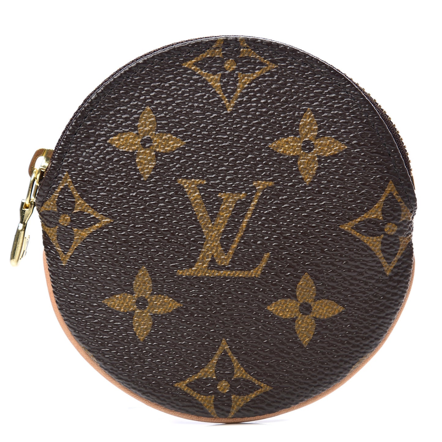 Monogram Round Coin Purse