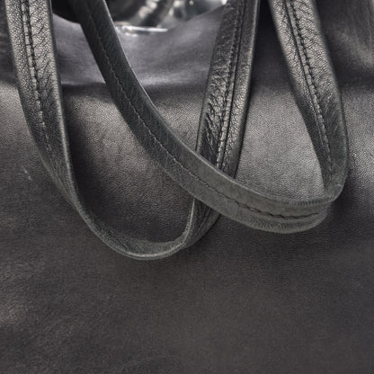 Celine Grained Calfskin Horizontal Cabas Black 12 of 18