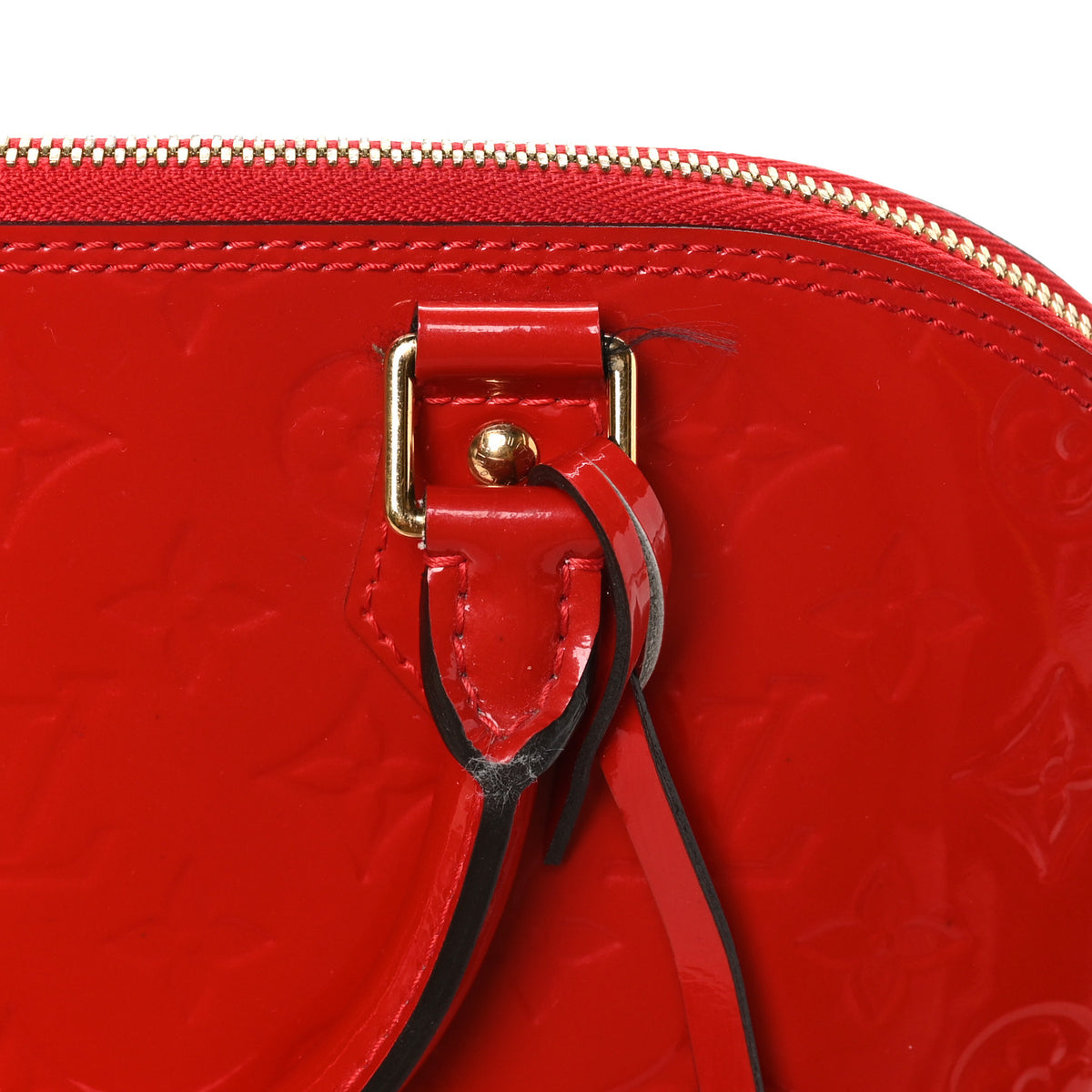 Louis Vuitton Vernis Alma PM Pomme D'Amour 10 of 10