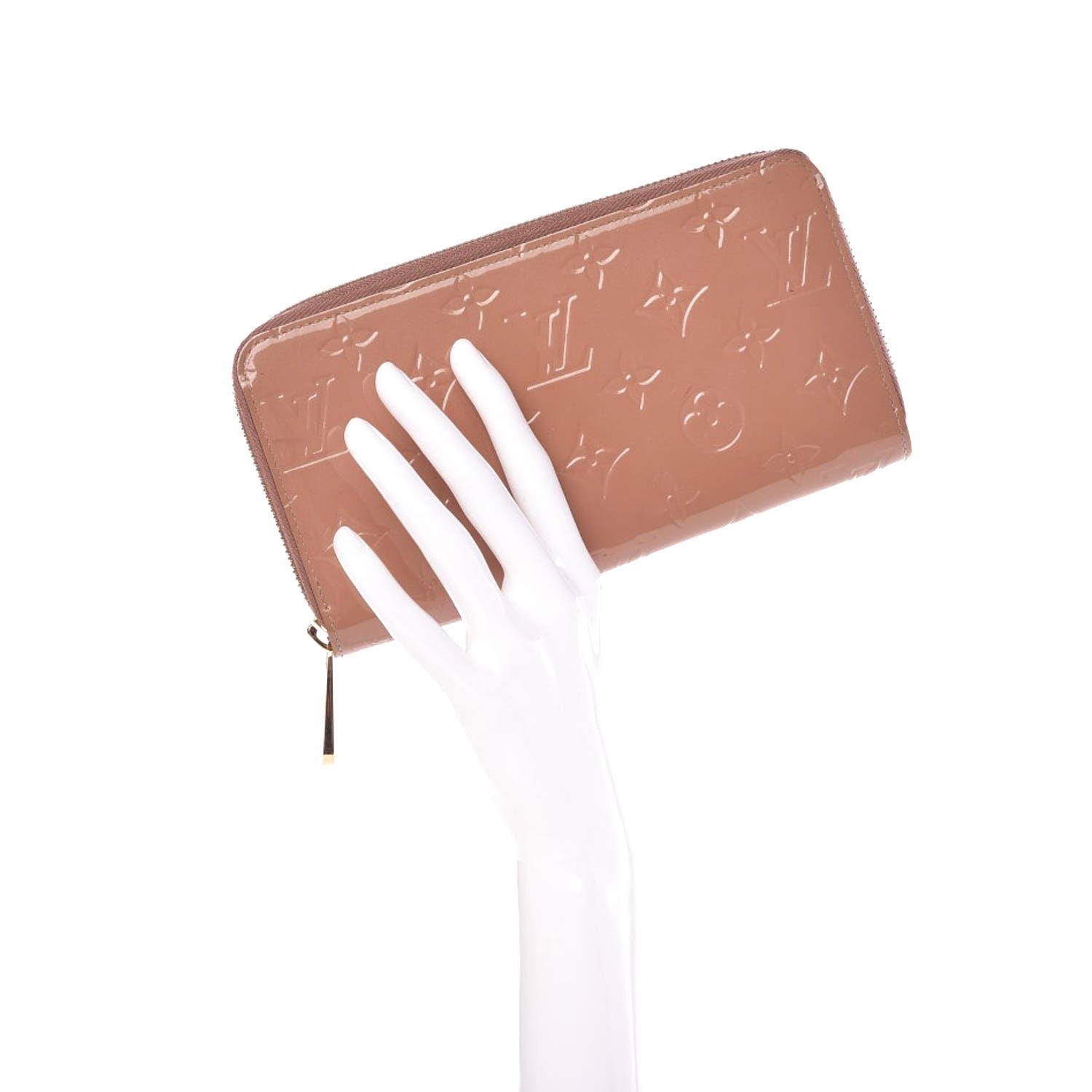 Louis Vuitton Vernis Zippy Wallet Rose Velours 2 of 18