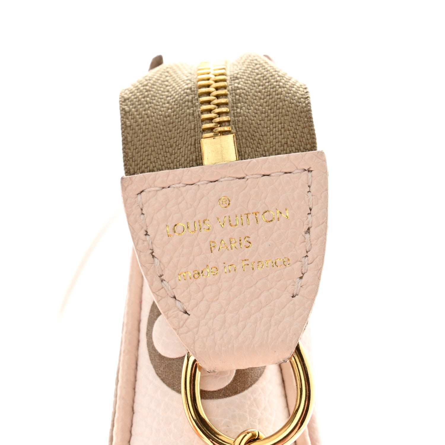Louis Vuitton Empreinte Spring in the City Mini Pochette Accessories Kaki Beige Cream 6 of 6
