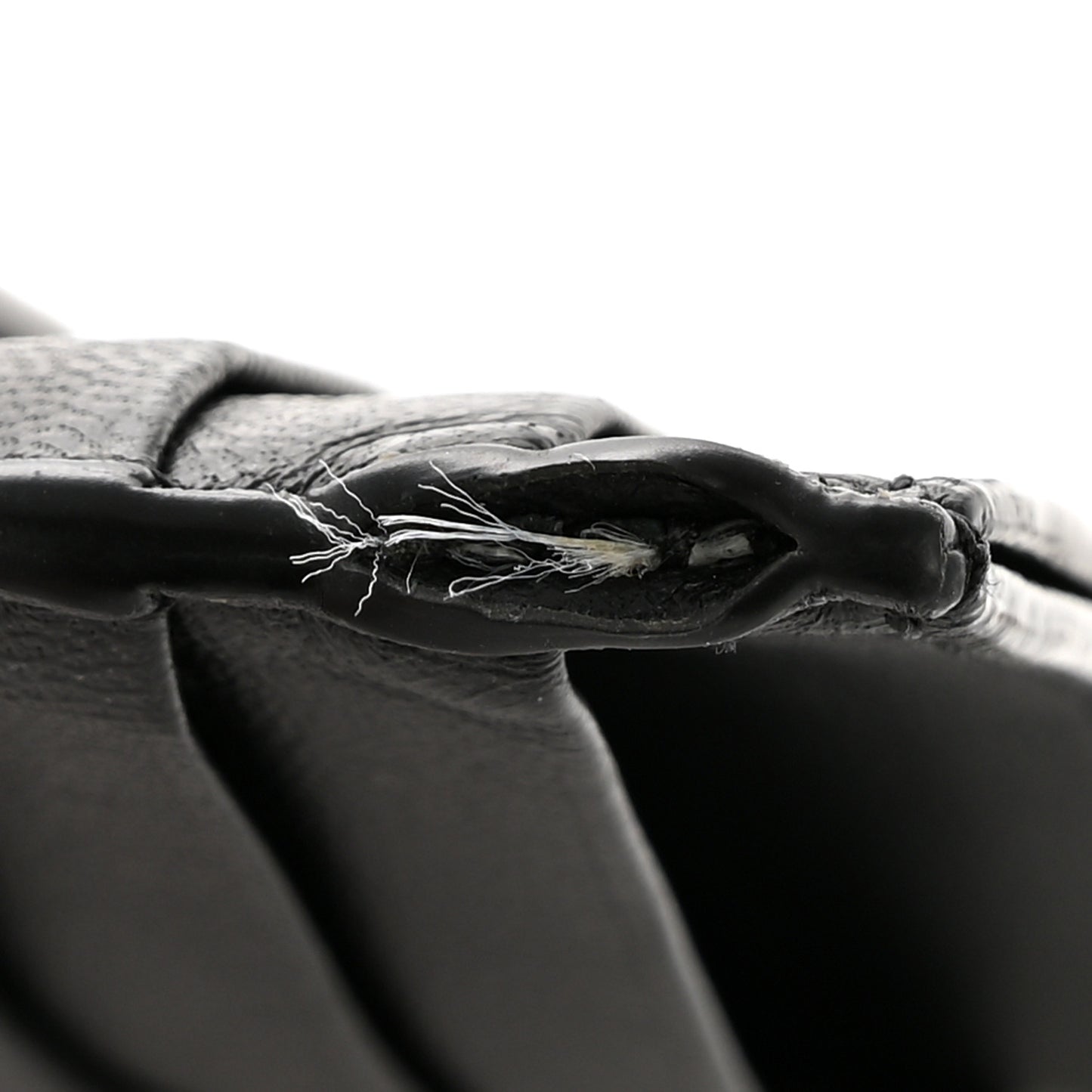 Calfskin 4G Embossed Card Holder Black
