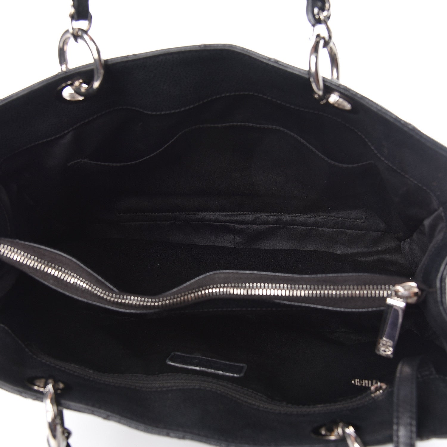 Chanel Caviar Quilted Grand Shopping Tote GST Black 5 of 14