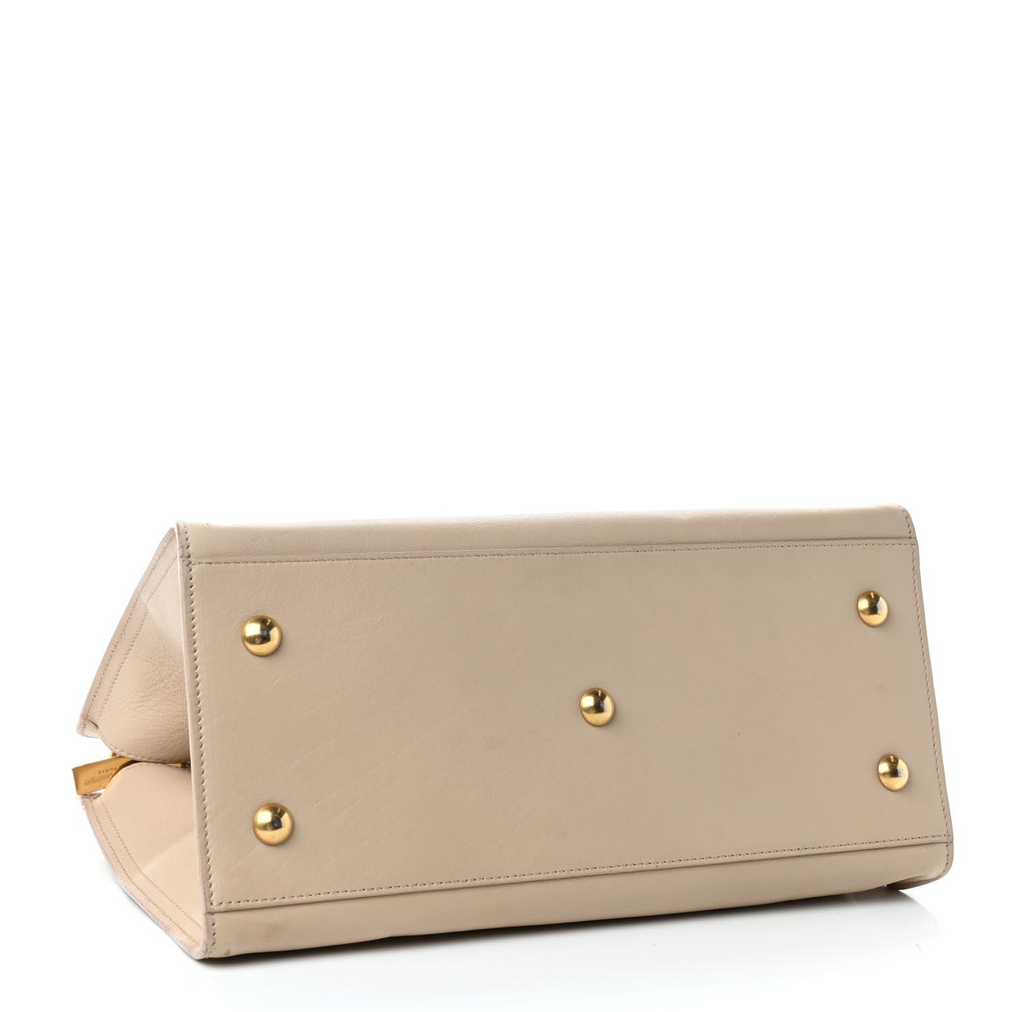 Calfskin Small Classic Y Cabas Beige