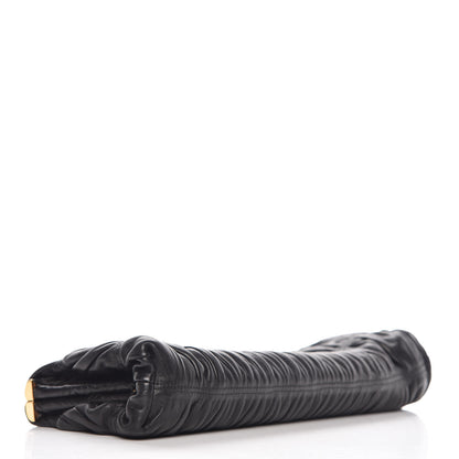 Prada Nappa Gaufre Clutch Black 4 of 7