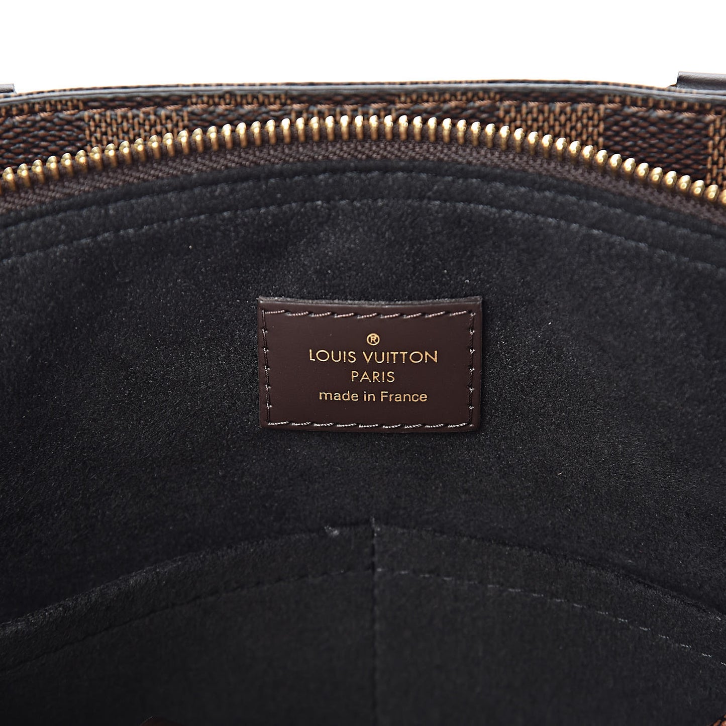 Cuir Taurillon Damier Ebene Normandy Black