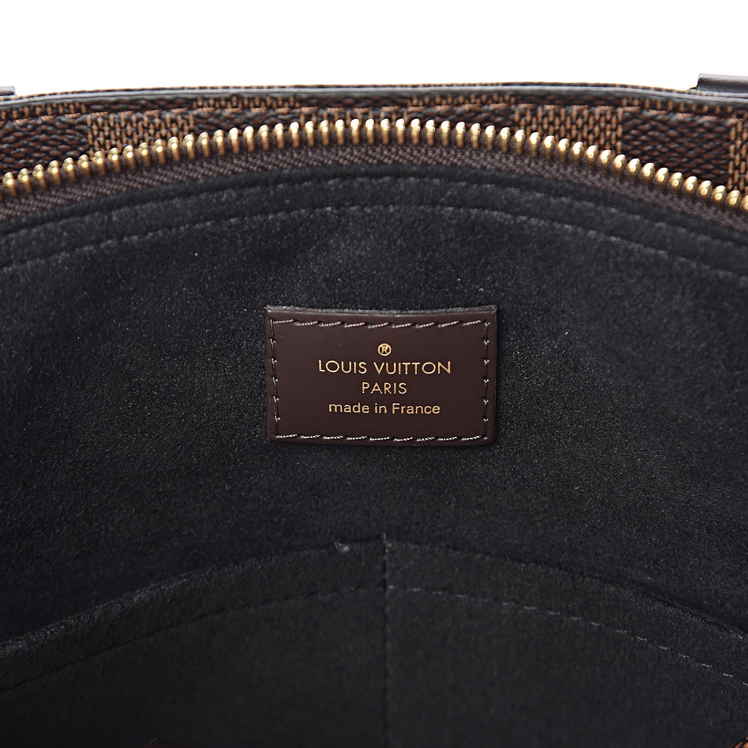 Louis Vuitton Cuir Taurillon Damier Ebene Normandy Black 8 of 11
